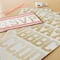 6 Packs: 117 ct. (702 total) Gold & White Glitter Ombre Alphabet Stickers by Recollections™